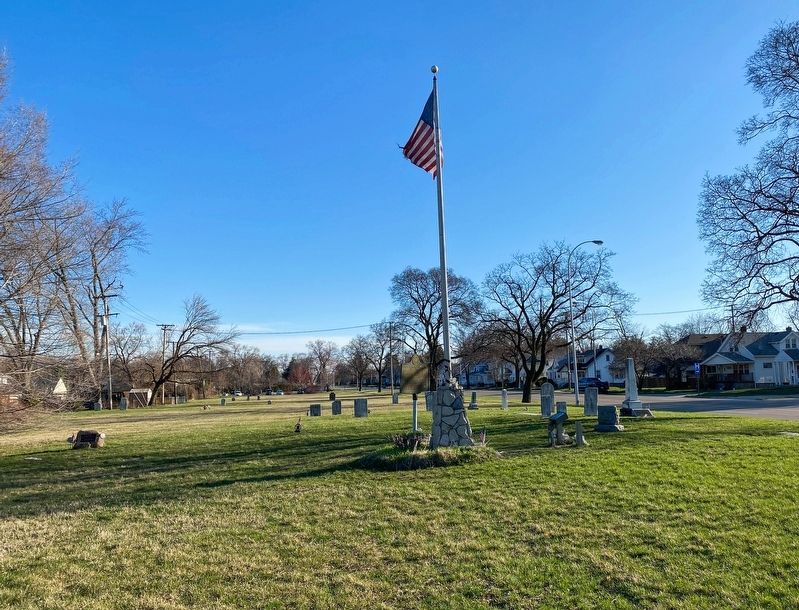 Old Burial Ground image. Click for full size.