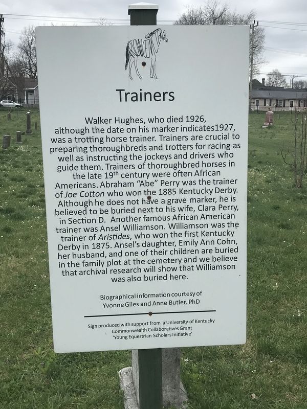 Trainers Marker image. Click for full size.