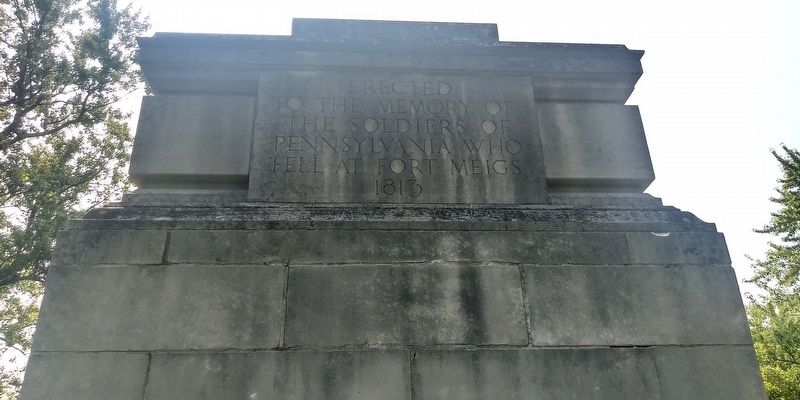 Pennsylvania Soldiers Monument. Click for full size. Pennsylvania Soldiers Monument image. Click for full size.
