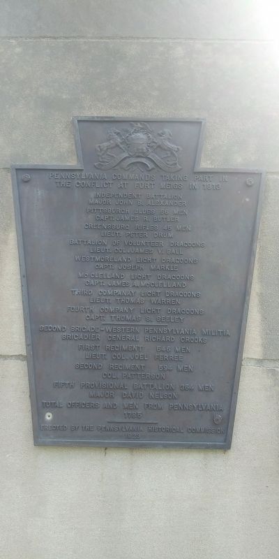Pennsylvania Soldiers Monument. Click for full size. Pennsylvania Soldiers Monument image. Click for full size.