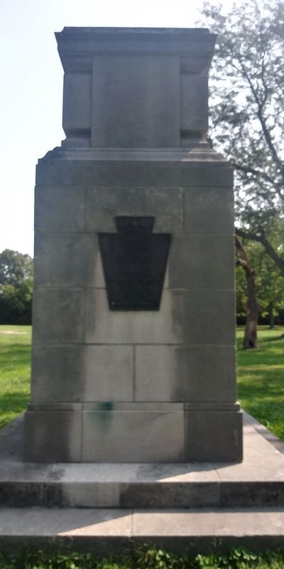 Pennsylvania Soldiers Monument. Click for full size. Pennsylvania Soldiers Monument image. Click for full size.