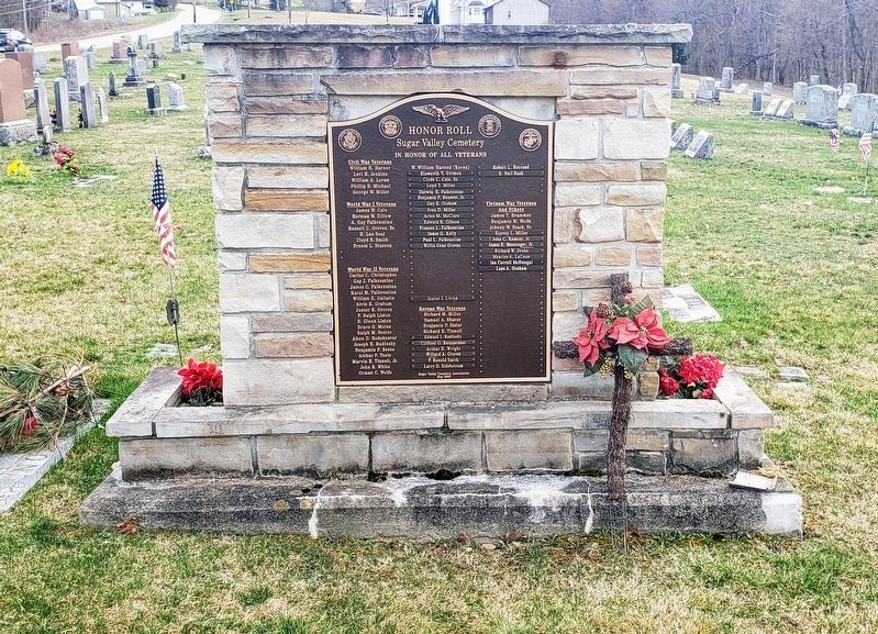 Honor Roll Marker image. Click for full size.