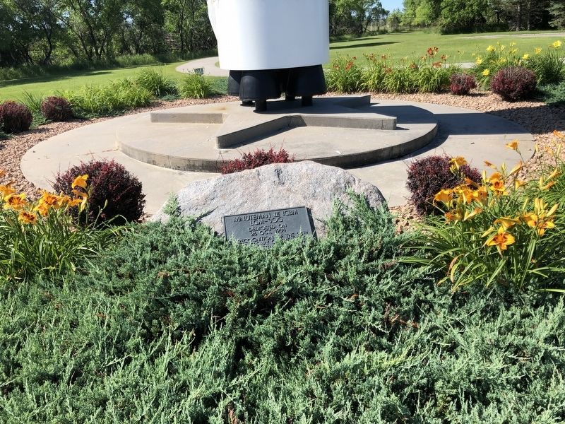 Minuteman III ICBM Marker. Click for full size. Minuteman III ICBM Marker image. Click for full size.