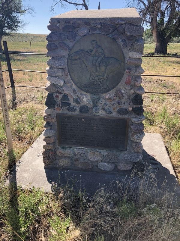 Mud Springs Station Marker image. Click for full size.