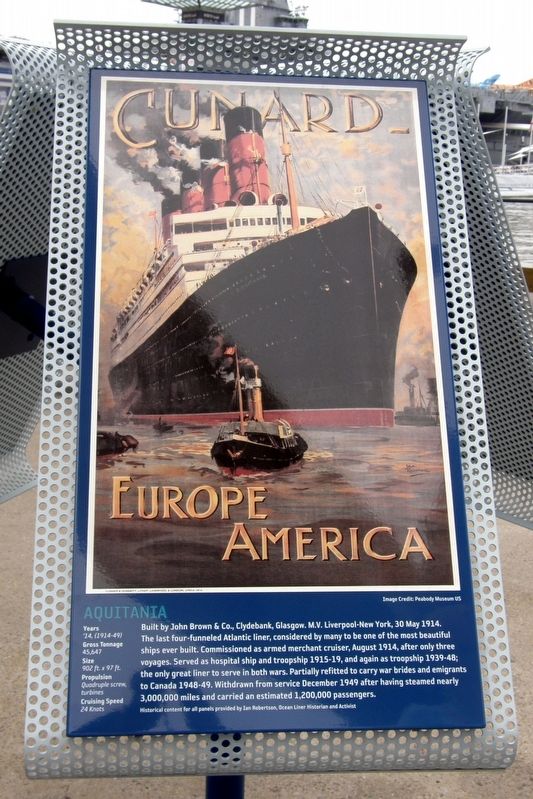 Aquitania Marker image. Click for full size.