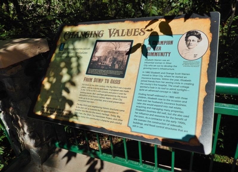 Changing Values Marker. Click for full size. Changing Values Marker image. Click for full size.