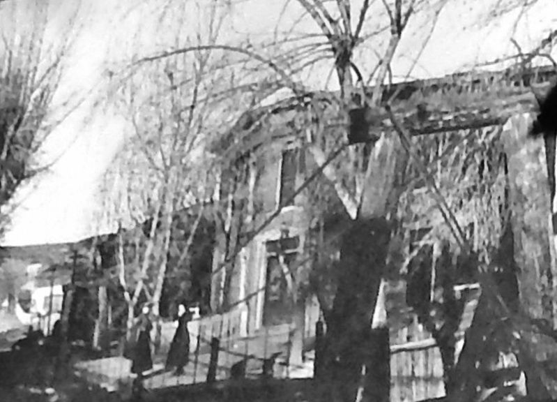 Marker detail: The Warren House. Click for full size. Marker detail: The Warren House image. Click for full size.