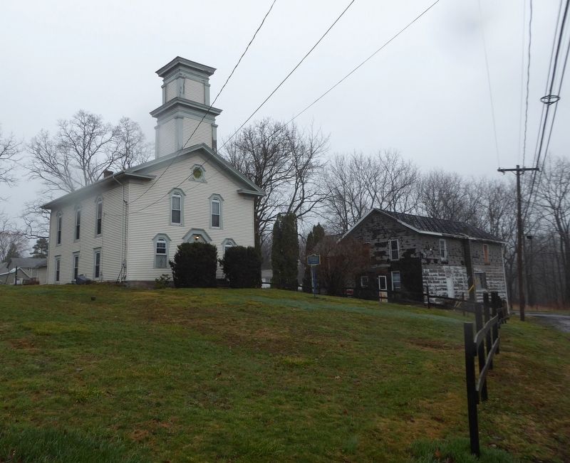 Kuckville Church erected in 1835 image. Click for full size.