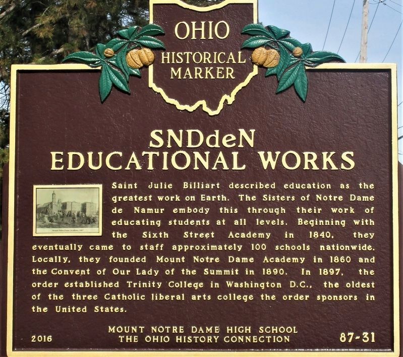 SNDdeN Educational Works side of the marker image. Click for full size.