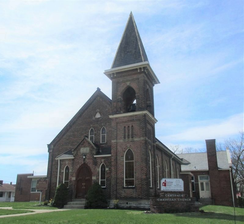 Carthage Christian Church. Click for full size. Carthage Christian Church image. Click for full size.