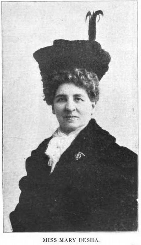 Mary Desha. Click for full size. Mary Desha image. Click for full size.