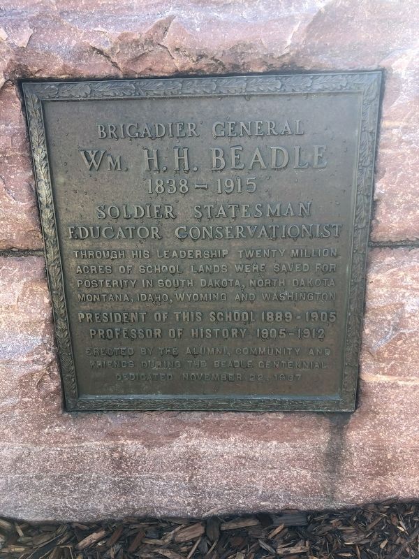 Wm. H.H. Beadle Marker image. Click for full size.