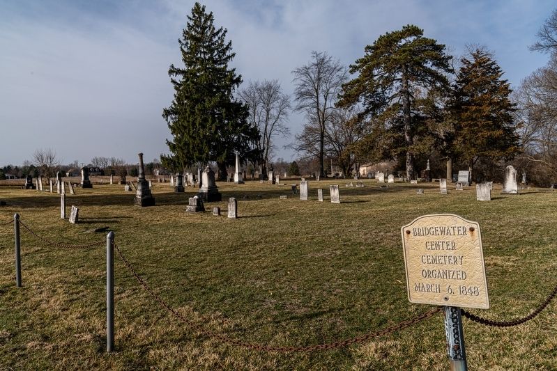 Bridgewater Cemetery. Click for full size. Bridgewater Cemetery image. Click for full size.