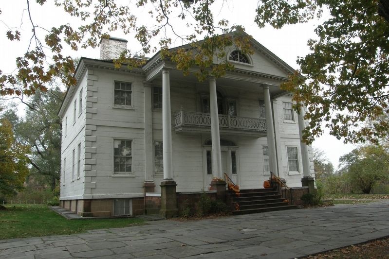 "The finest building of the district ... the Morris-Jumel Mansion". Click for full size. "The finest building of the district ... the Morris-Jumel Mansion" image. Click for full size.