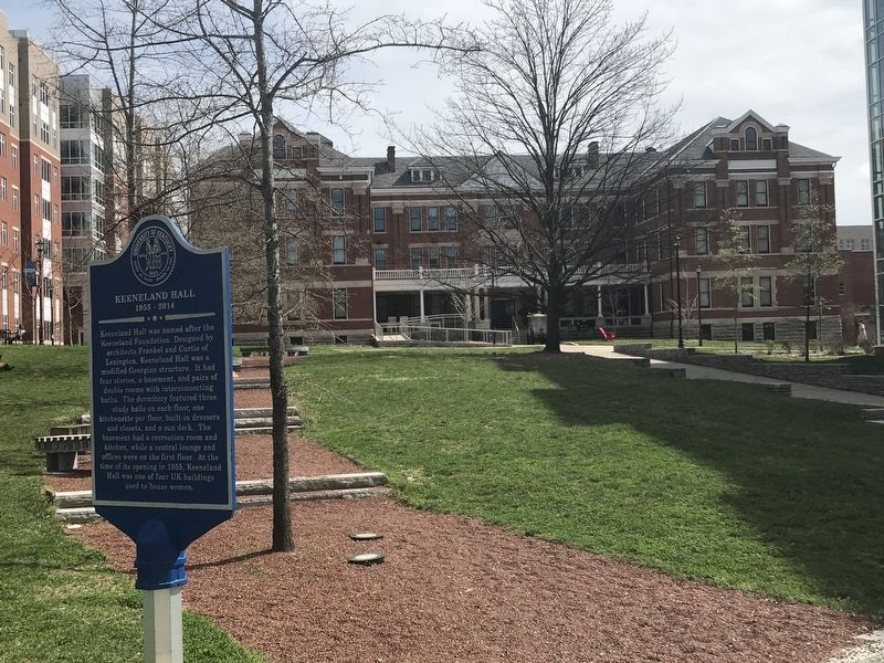 Keeneland Hall Marker image. Click for full size.