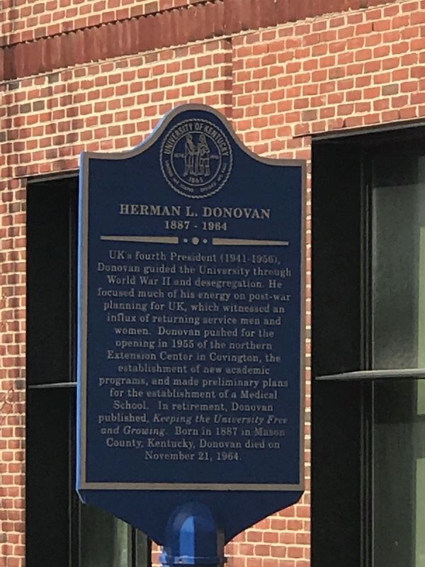 Herman L. Donovan Marker image. Click for full size.