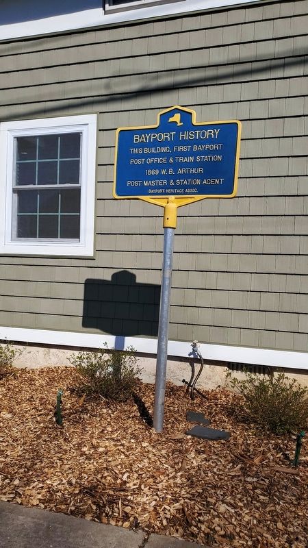 Bayport History Marker image. Click for full size.