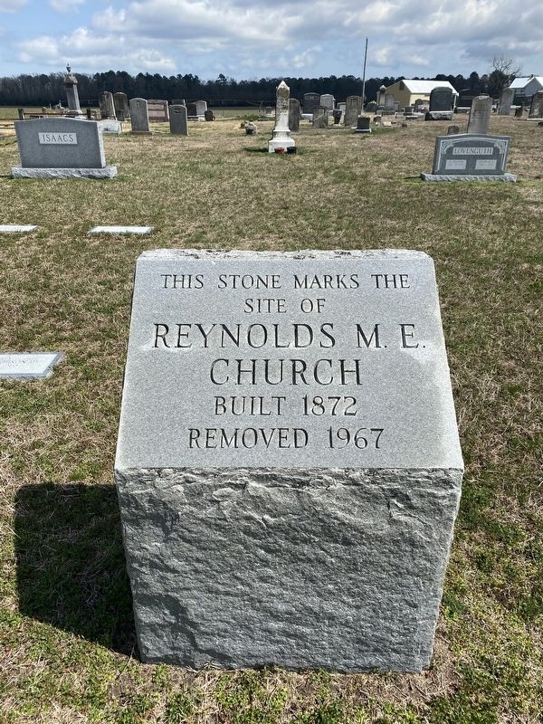 Reynolds M.E. Church Marker image. Click for full size.