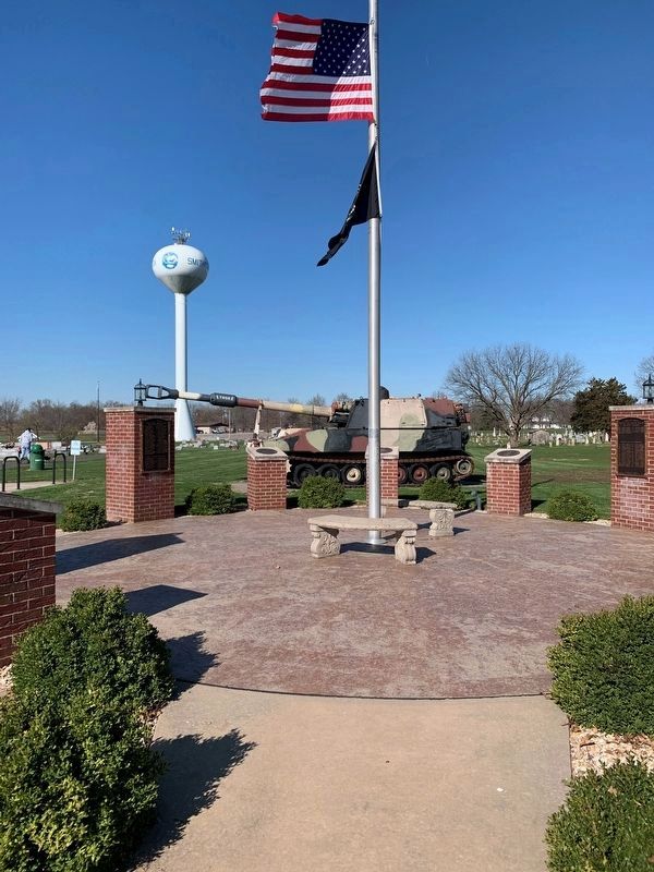 In Memory of All American Veterans Marker. Click for full size. In Memory of All American Veterans Marker image. Click for full size.