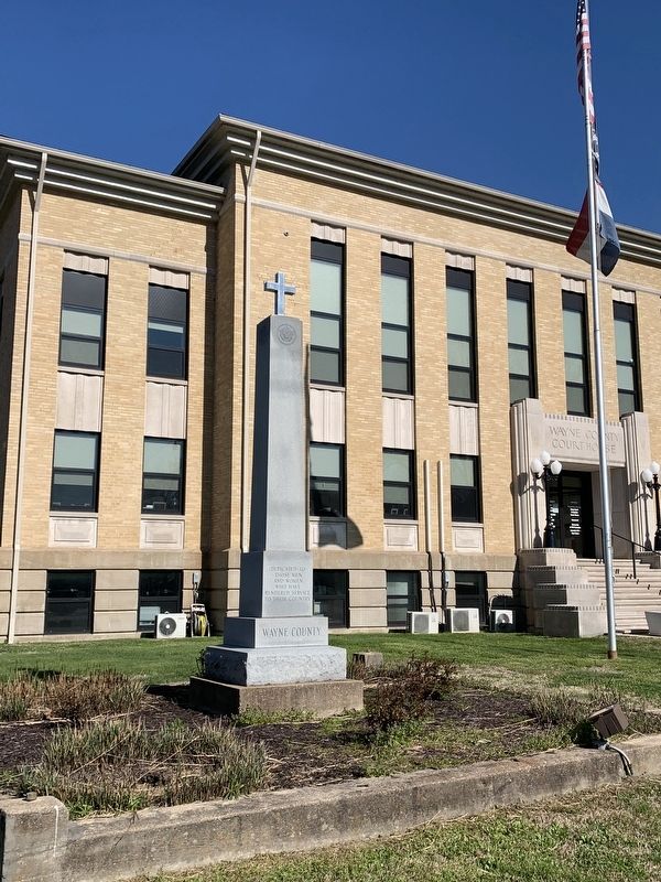 Wayne County Veterans Memorial image. Click for full size.