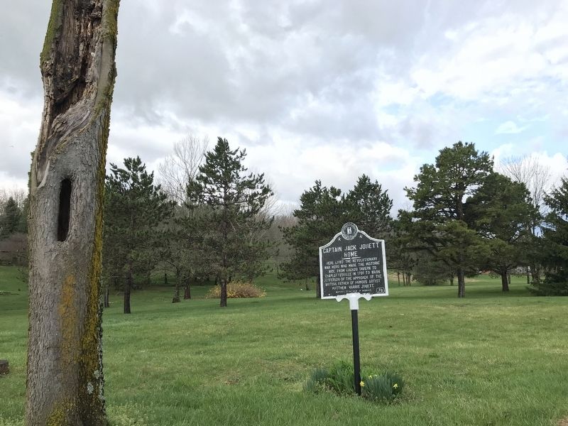 Captain Jack Jouett Home Marker. Click for full size. Captain Jack Jouett Home Marker image. Click for full size.