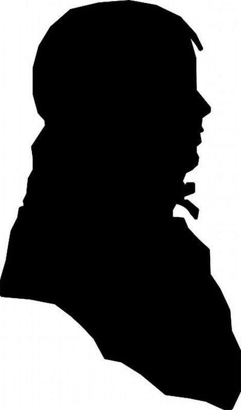Silhouette of John (Jack) Jouett image. Click for full size.