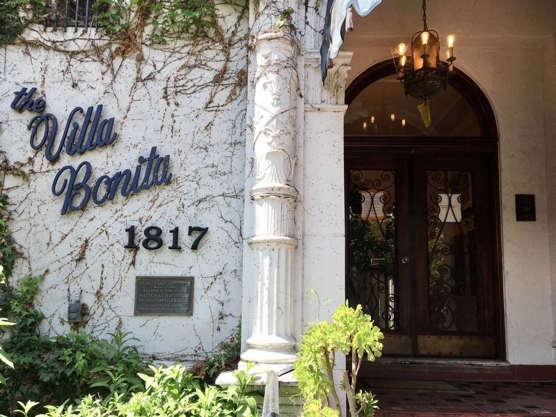 Villa Bonita Markers. Click for full size. Villa Bonita Markers image. Click for full size.