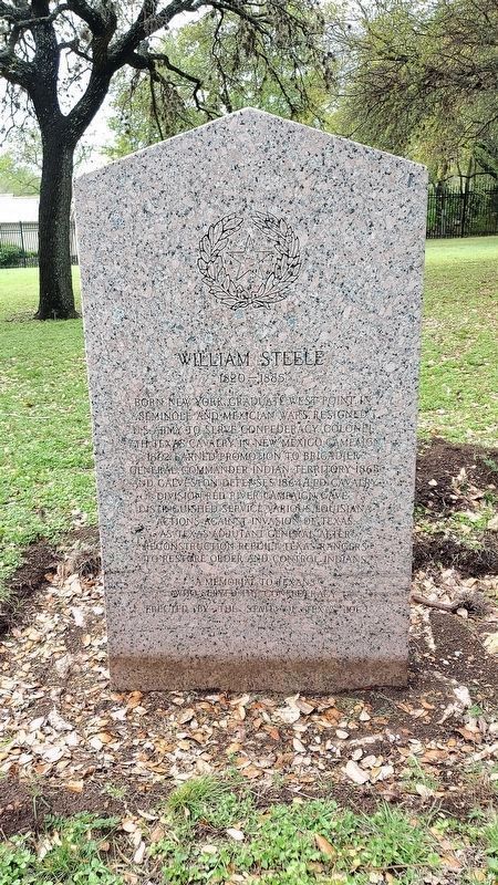William Steele Marker image. Click for full size.