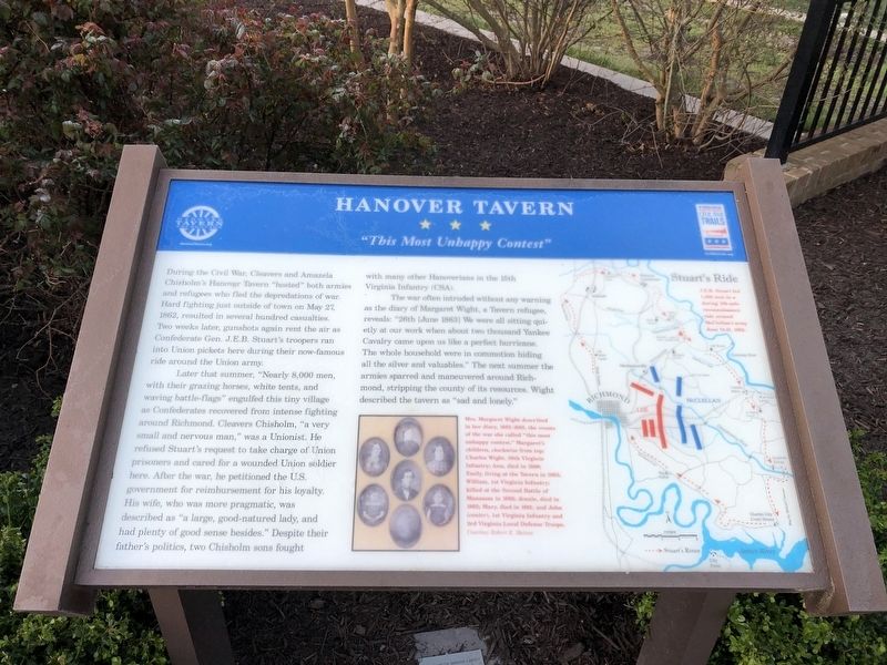Hanover Tavern Marker image. Click for full size.
