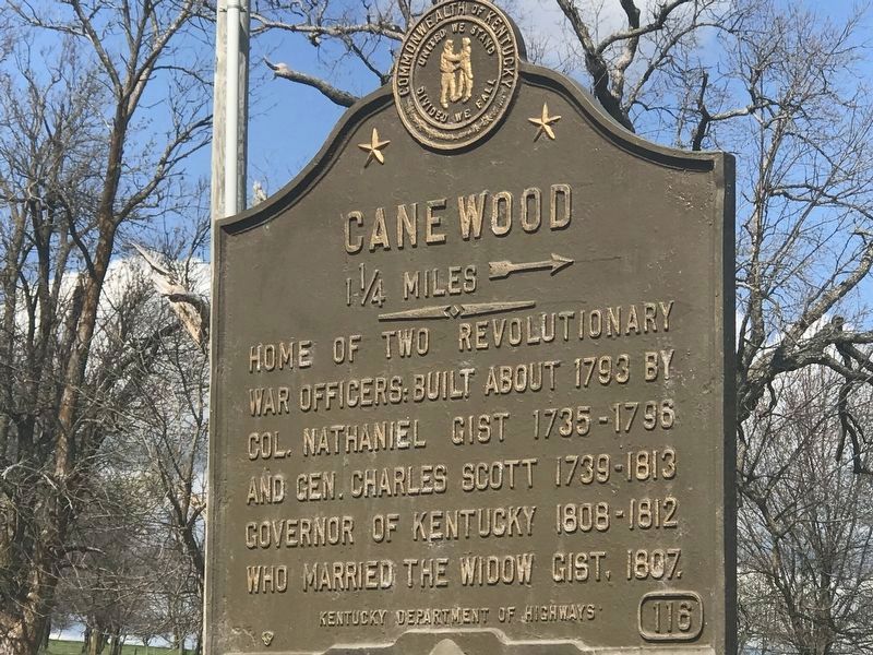 Canewood Marker image. Click for full size.