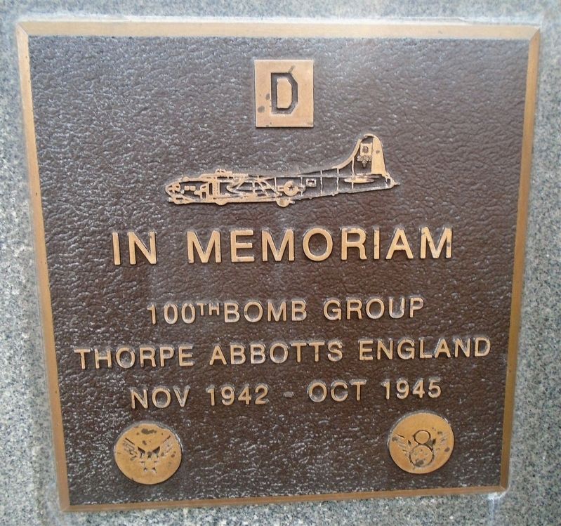 100<sup>th</sup> Bomb Group Marker image. Click for full size.