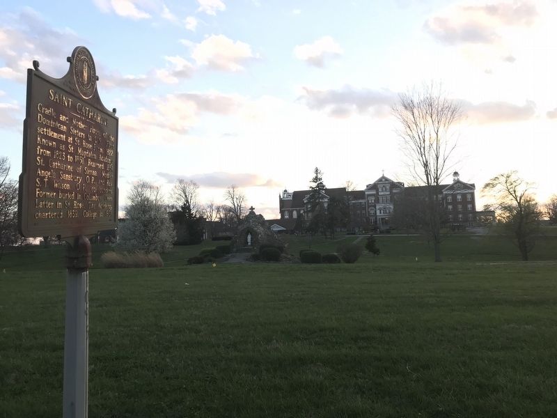 Saint Catharine Marker. Click for full size. Saint Catharine Marker image. Click for full size.