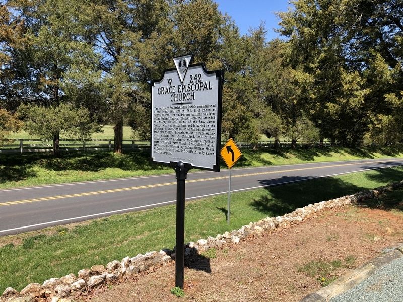 Grace Episcopal Church Marker. Click for full size. Grace Episcopal Church Marker image. Click for full size.
