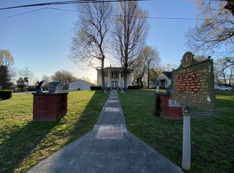 “Oak Hill” Marker. Click for full size. “Oak Hill” Marker image. Click for full size.