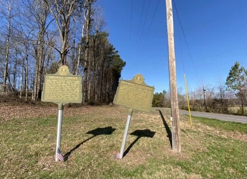 Hopewell Furnace/Iron Made in Kentucky Marker image. Click for full size.