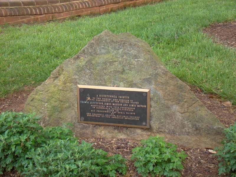 A Bicentennial Tribute Marker. Click for full size. A Bicentennial Tribute Marker image. Click for full size.