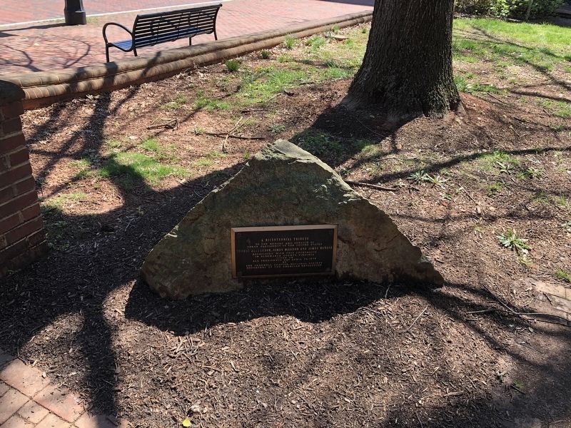 A Bicentennial Tribute Marker. Click for full size. A Bicentennial Tribute Marker image. Click for full size.