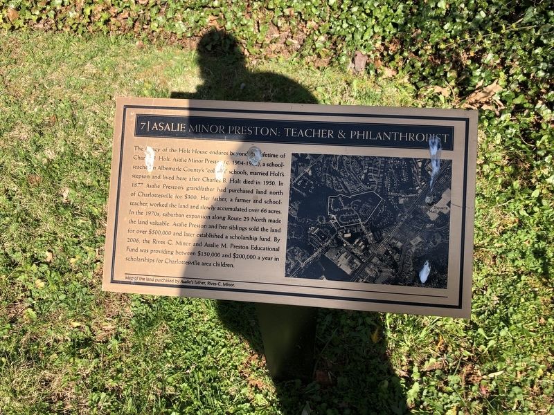 Asalie Minor Preston: Teacher & Philanthropist Marker image. Click for full size.