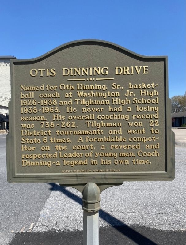 Otis Dinning Drive Marker image. Click for full size.