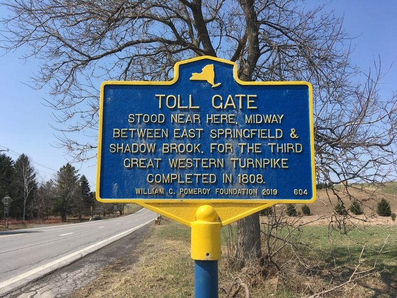 Toll Gate Marker image. Click for full size.