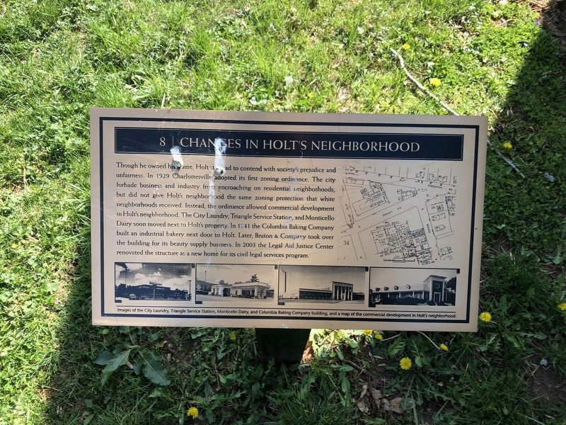 Changes in Holt's Neighborhood Marker image. Click for full size.
