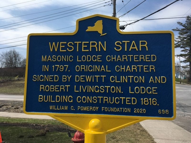 Western Star Marker image. Click for full size.