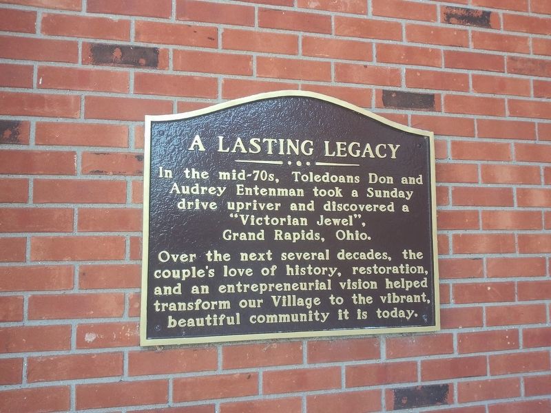 A Lasting Legacy Marker. Click for full size. A Lasting Legacy Marker image. Click for full size.