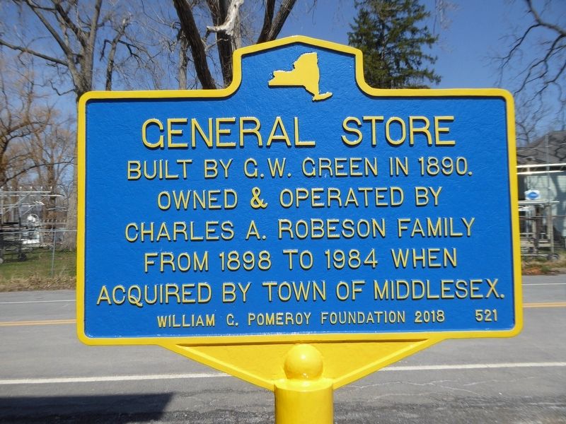 General Store Marker. Click for full size. General Store Marker image. Click for full size.