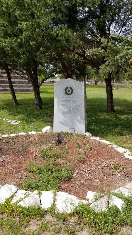 Site of the Town of Boonville Marker image. Click for full size.