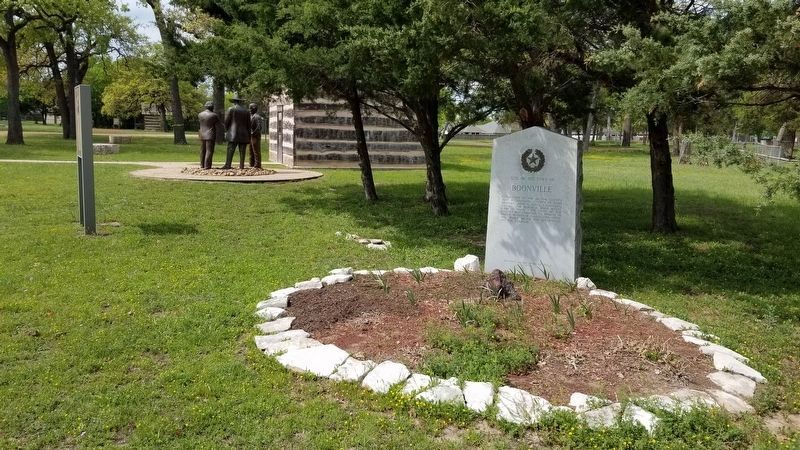 Site of the Town of Boonville Marker image. Click for full size.