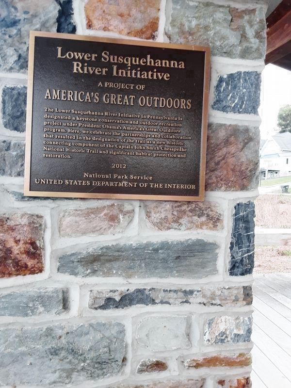 Latrobe's Survey of the Susquehanna Marker image. Click for full size.