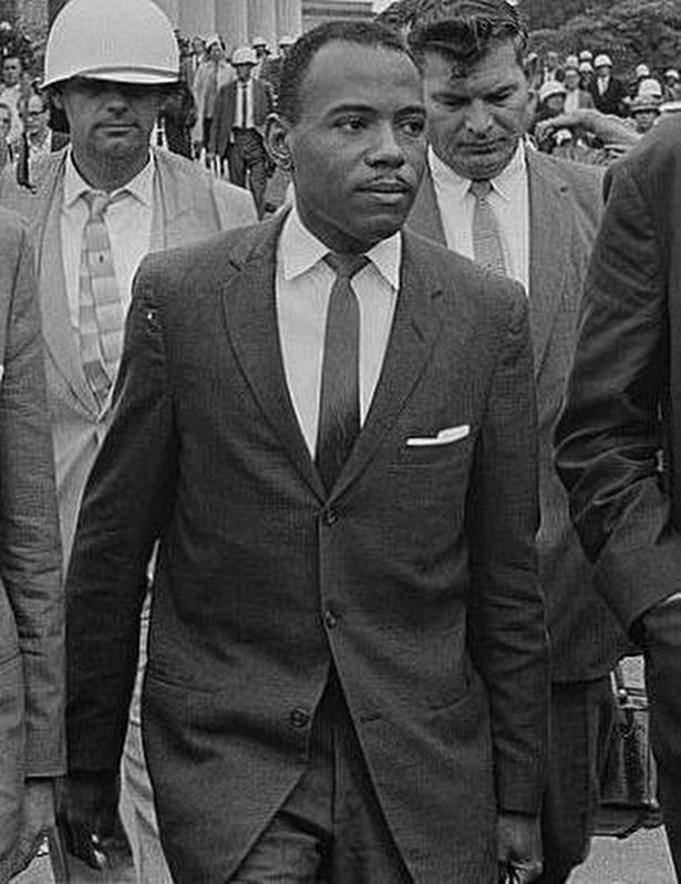 James Meredith in 1962. image. Click for full size.