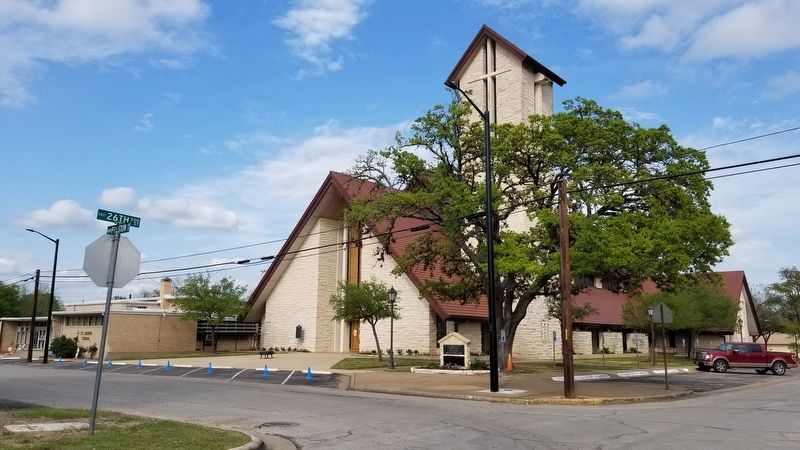 The view of the St. Joseph Catholic Church from the street image. Click for full size.