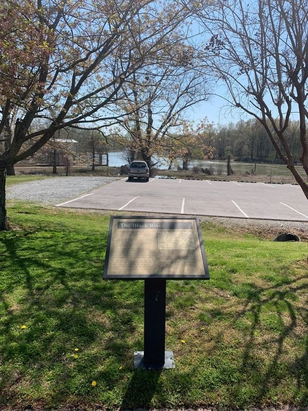 The Black River Marker. Click for full size. The Black River Marker image. Click for full size.